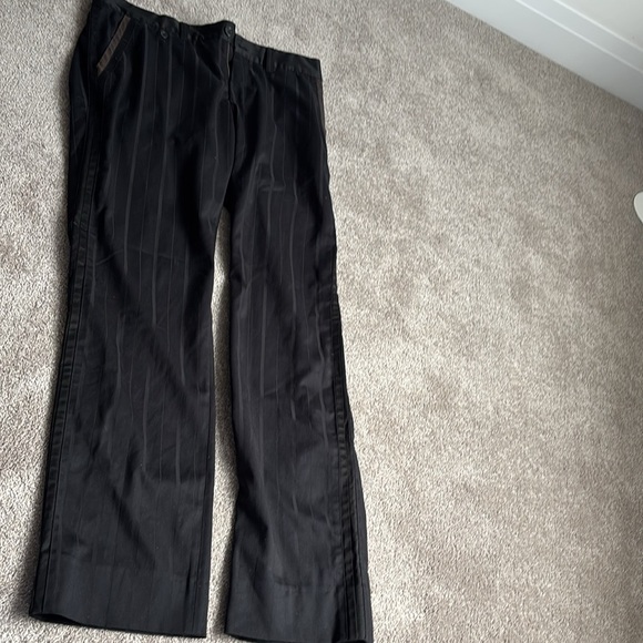 Just Cavalli Textured Striped loose fit dress pants Sz 54 - Picture 4 of 16